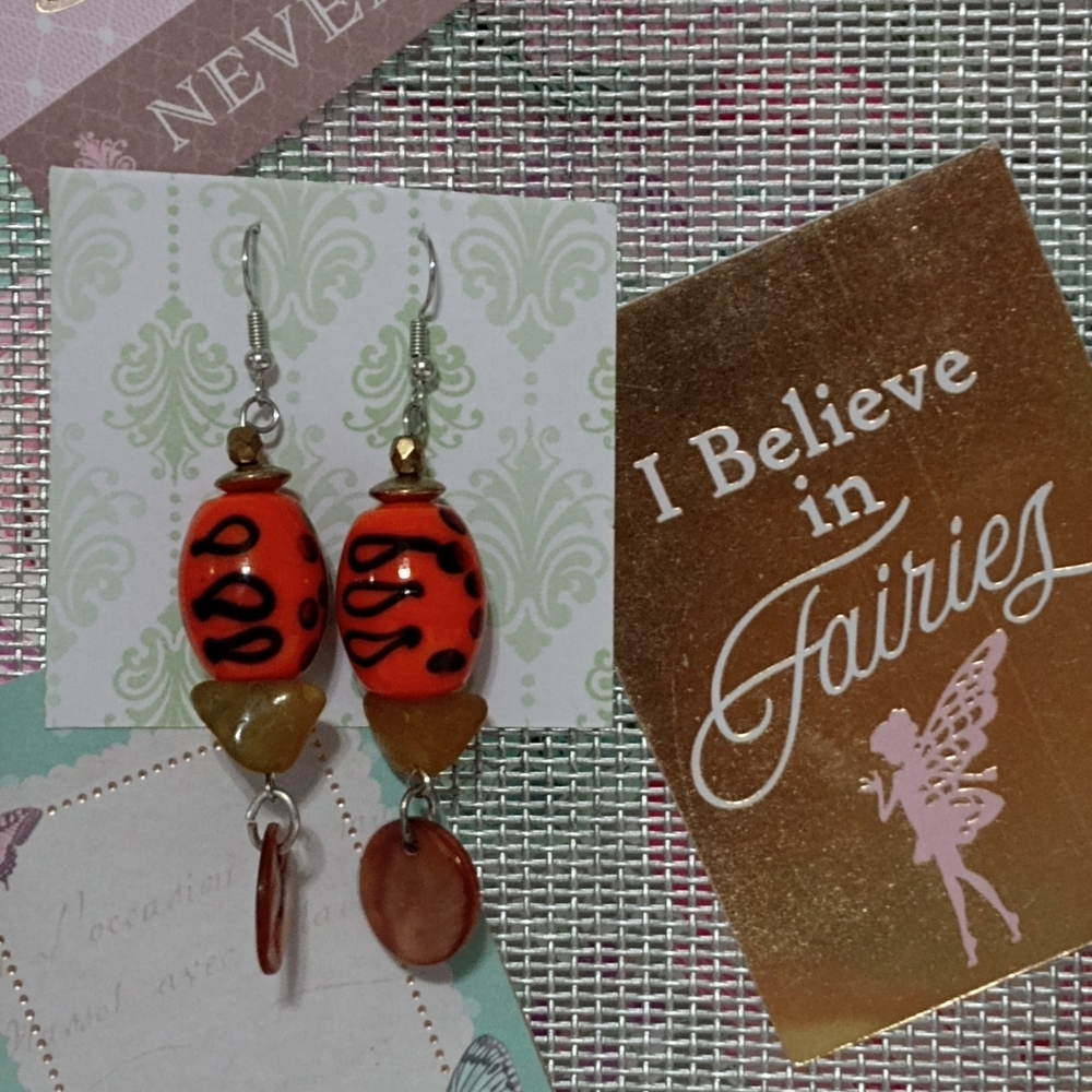 Handmade earrings - Picture 3 of 5